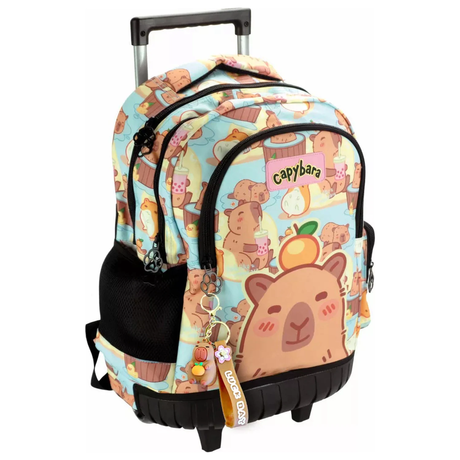 Capybara Chill premium rolling szkolna torba, torba 42 cm zdjęcie produktu