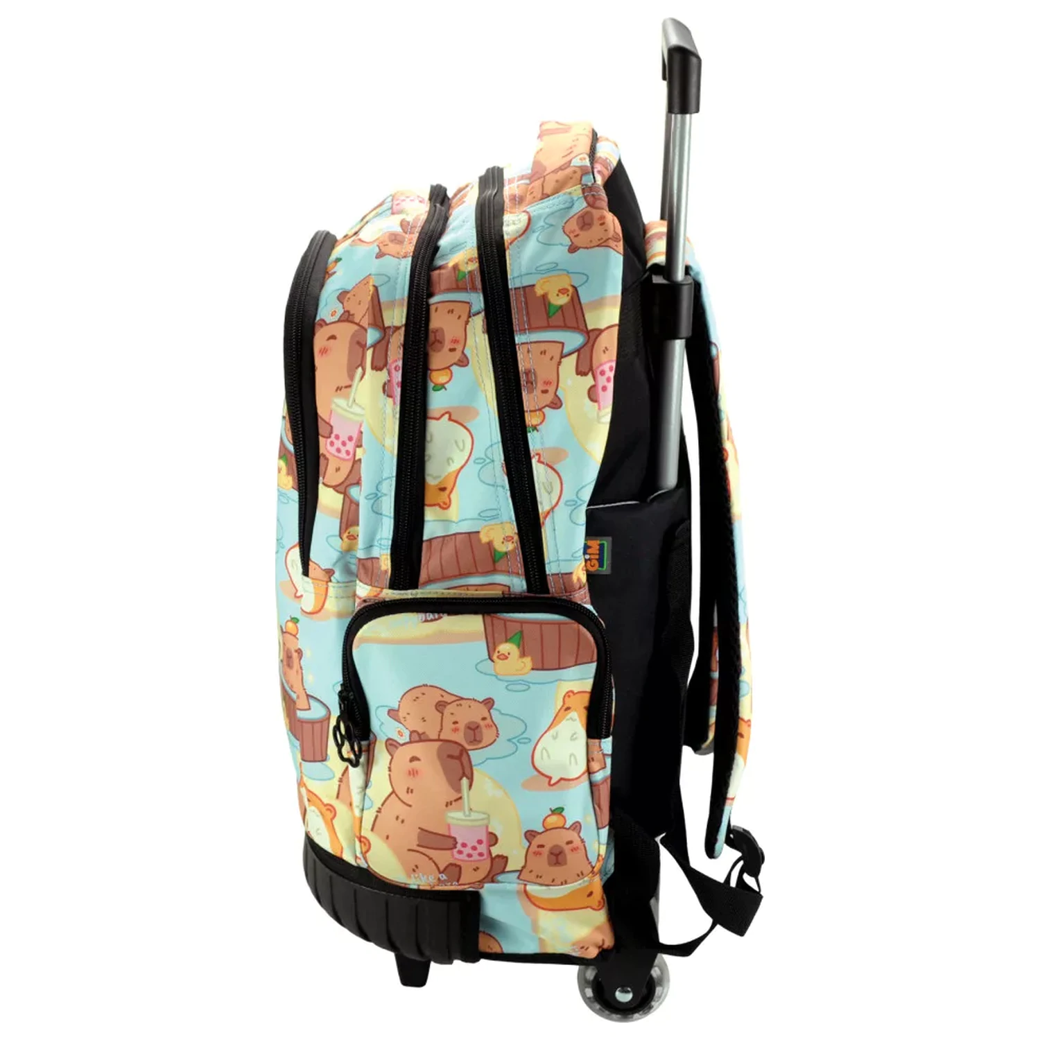 Capybara Chill premium rolling szkolna torba, torba 42 cm zdjęcie produktu