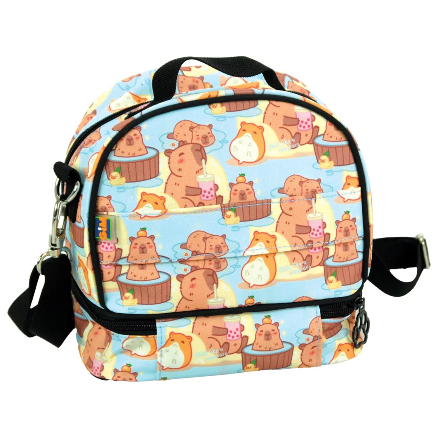 Capybara Chill termiczna torba na przekąski 21 cm zdjęcie produktu