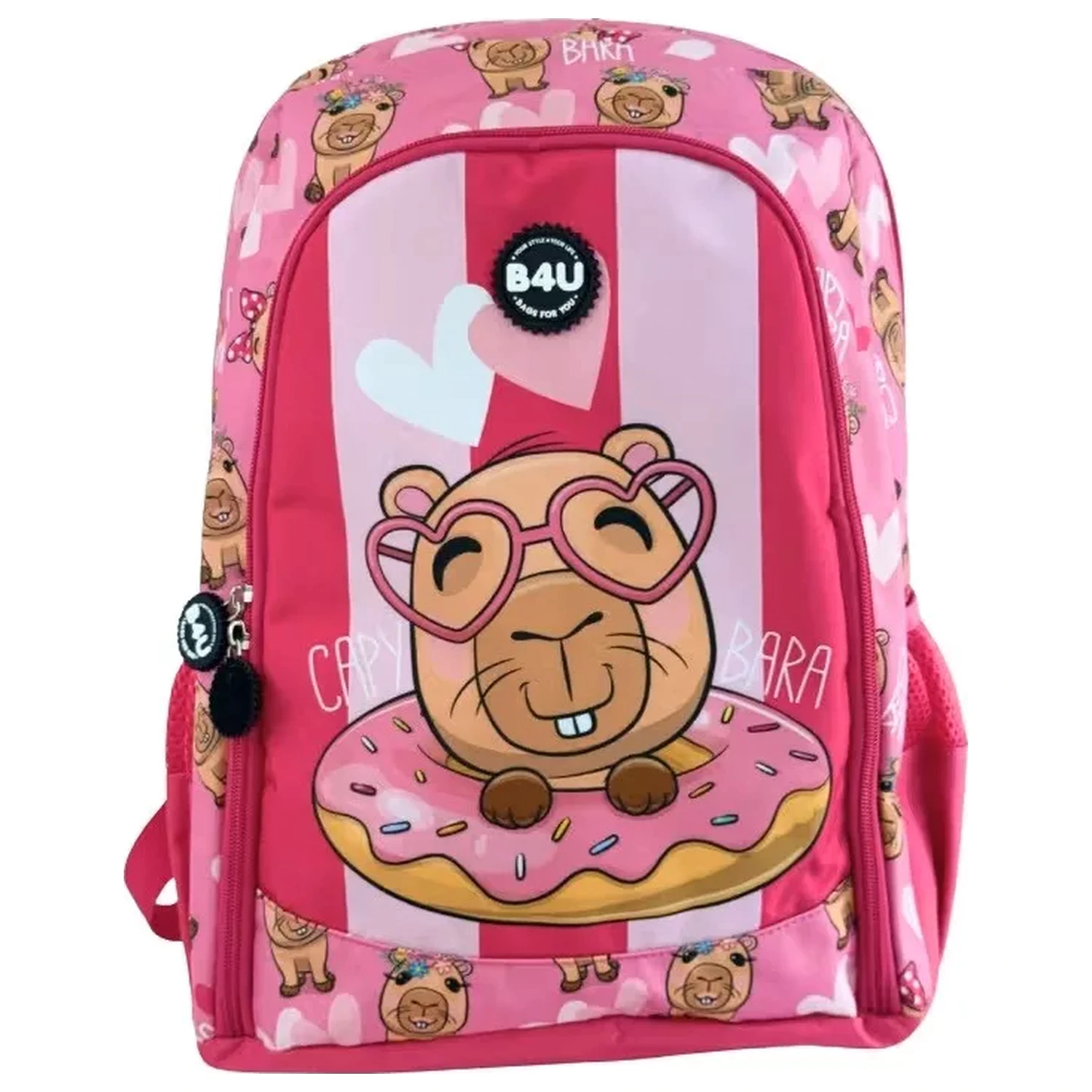 Plecak szkolny Capybara Donut, torba 43 cm zdjęcie produktu