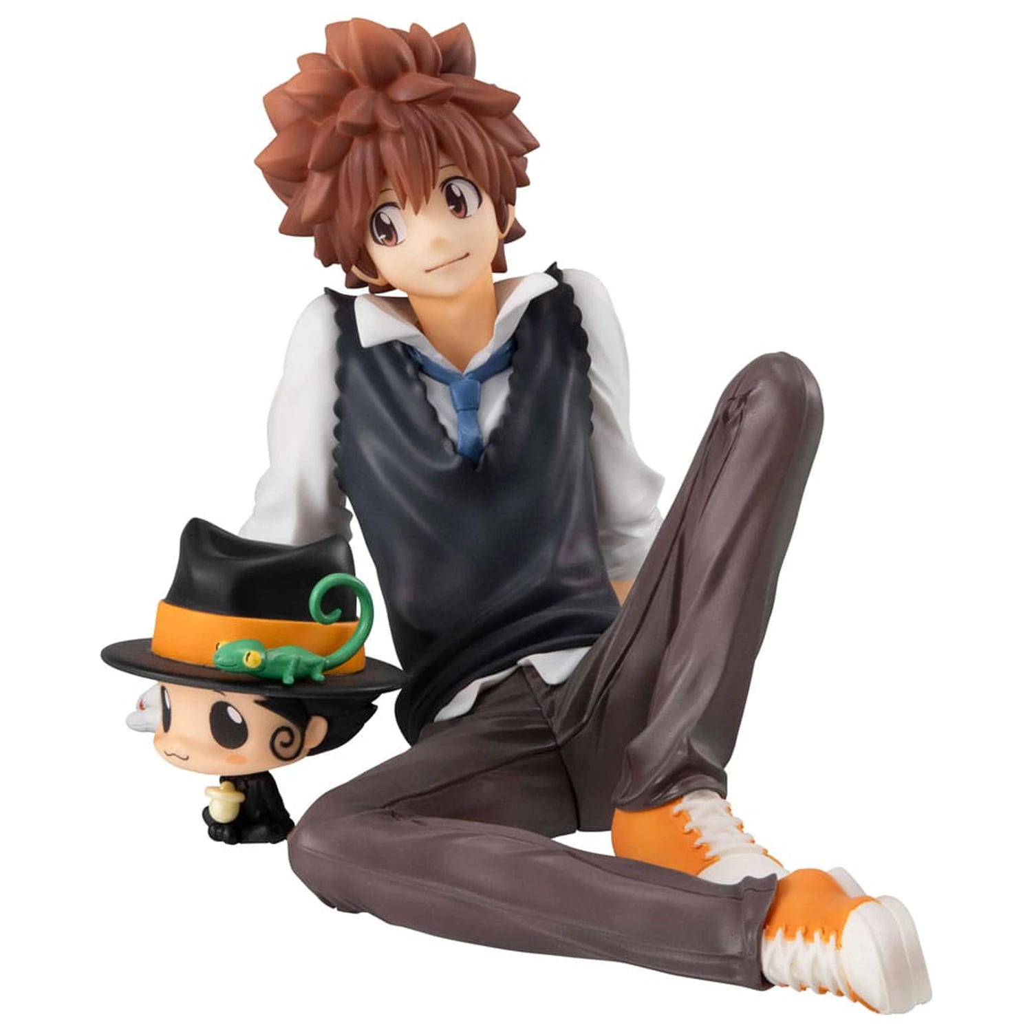 Katekyo Hitman Reborn! Seria G.E.M. Statuetka z PVC Tsuna & Reborn rozmiar na dłoń 9 cm zdjęcie produktu