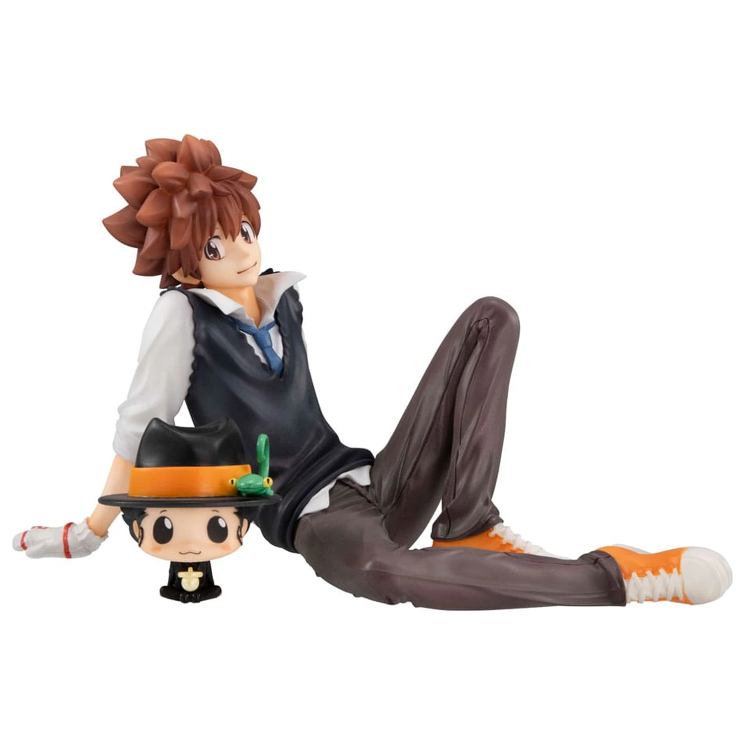 Katekyo Hitman Reborn! Seria G.E.M. Statuetka z PVC Tsuna & Reborn rozmiar na dłoń 9 cm zdjęcie produktu