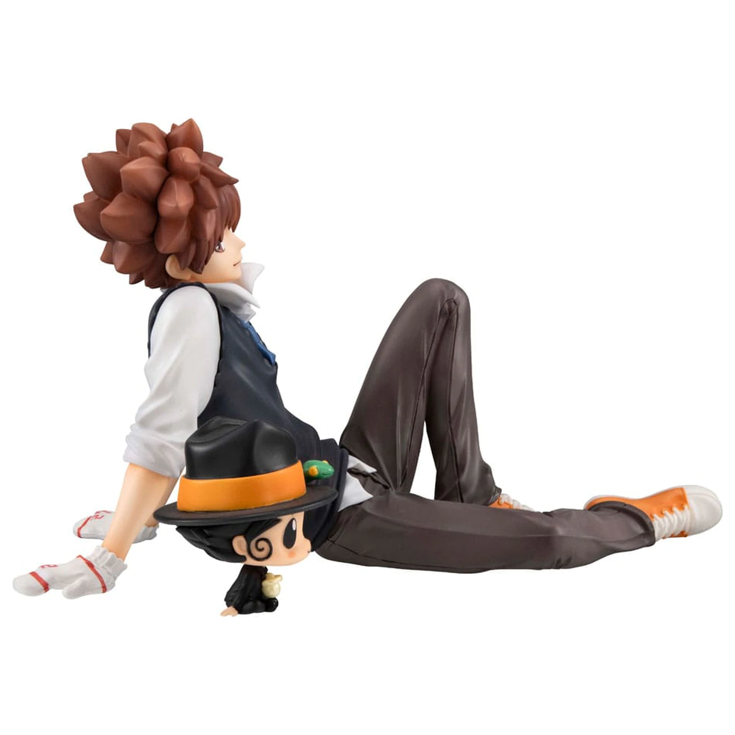 Katekyo Hitman Reborn! Seria G.E.M. Statuetka z PVC Tsuna & Reborn rozmiar na dłoń 9 cm zdjęcie produktu