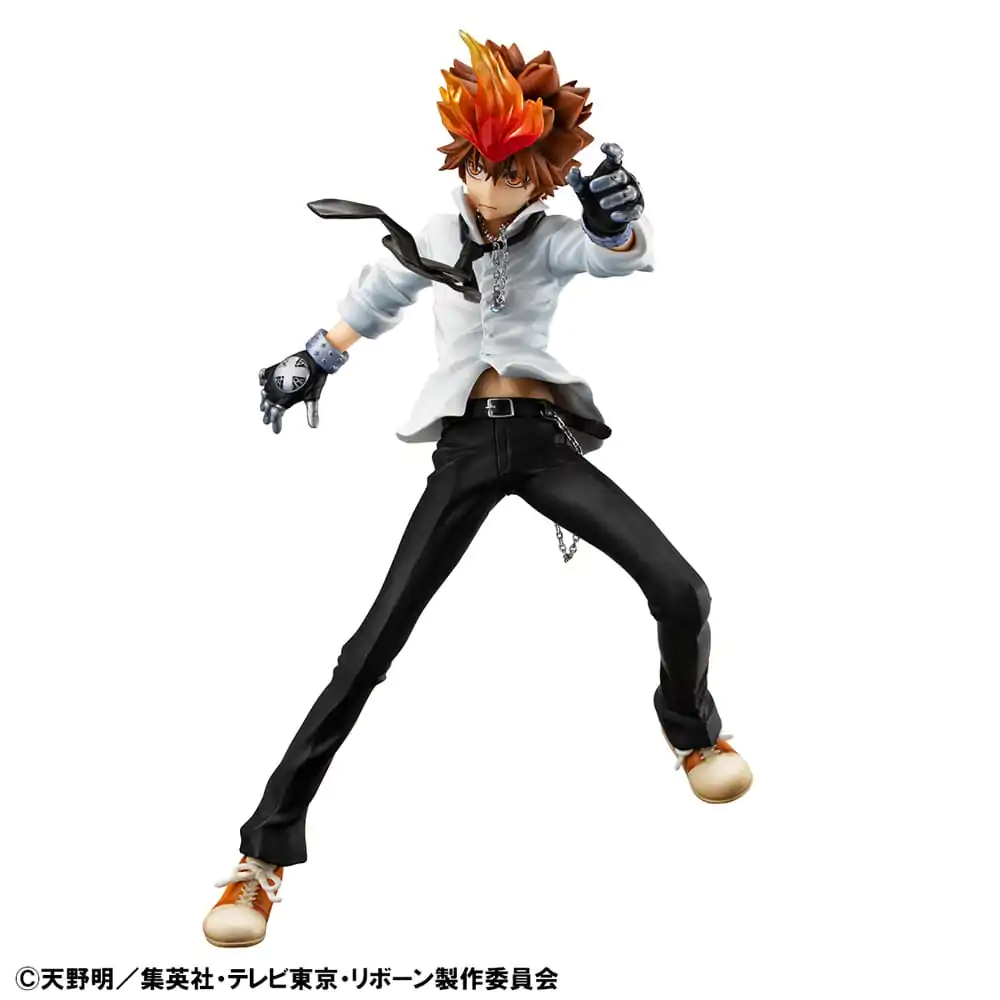 Katekyo Hitman Reborn! G.E.M. Series PVC Statua Tsunayoshi Sawada & Kyoya Hibari & Reborn Zestaw 21 cm zdjęcie produktu