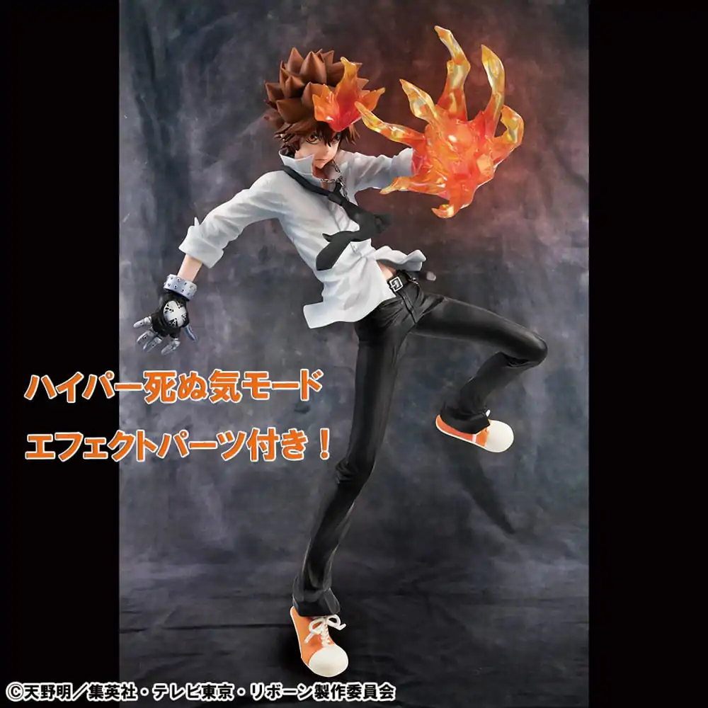 Katekyo Hitman Reborn! G.E.M. Series PVC Statua Tsunayoshi Sawada & Kyoya Hibari & Reborn Zestaw 21 cm zdjęcie produktu