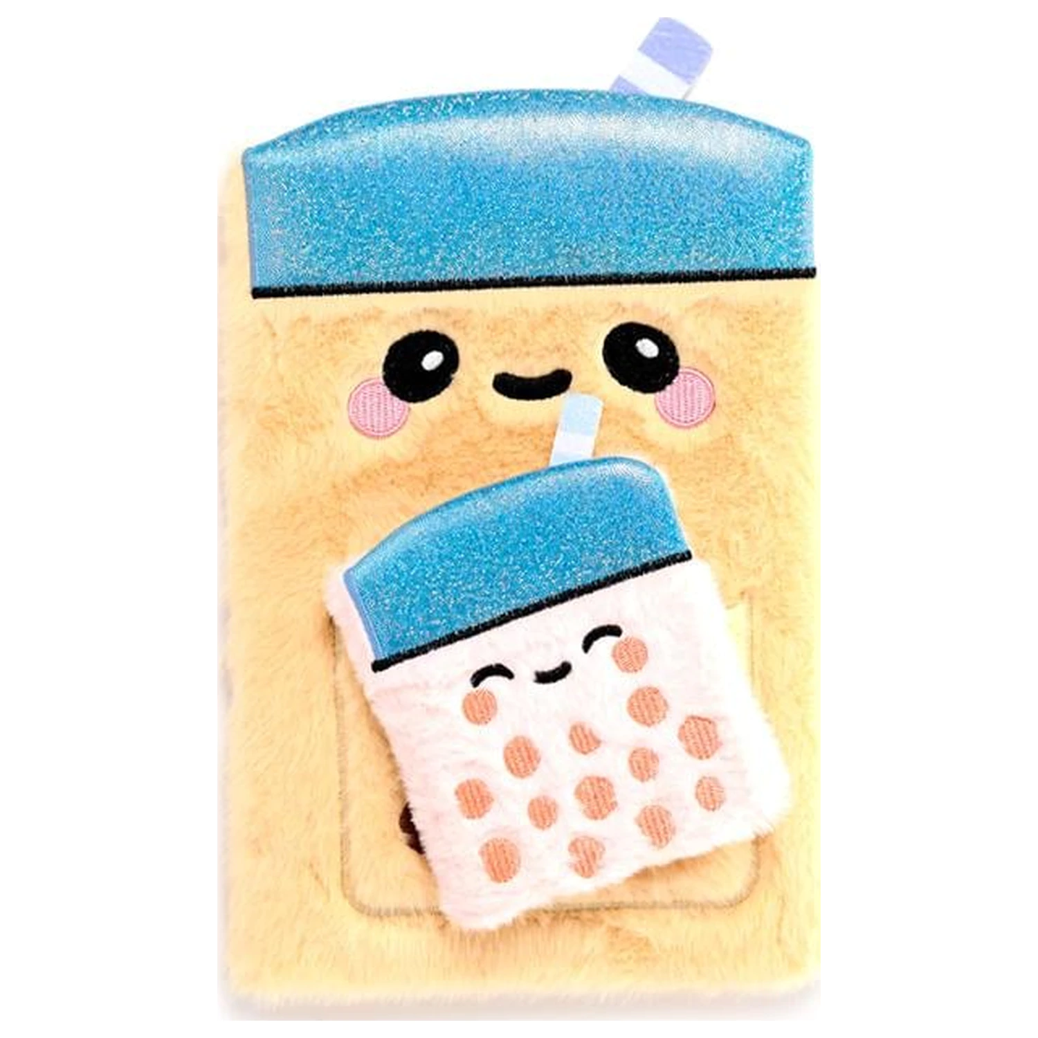 KAWAII Boba the Bubble Tea Premium Fluffy Notatnik + 1 Mini zdjęcie produktu