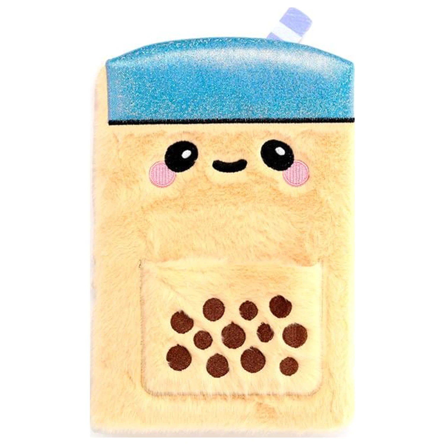 KAWAII Boba the Bubble Tea Premium Fluffy Notatnik + 1 Mini zdjęcie produktu