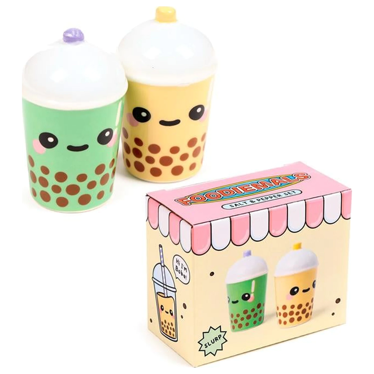 KAWAII Boba the Bubble Tea zestaw solniczek i pieprzniczek zdjęcie produktu