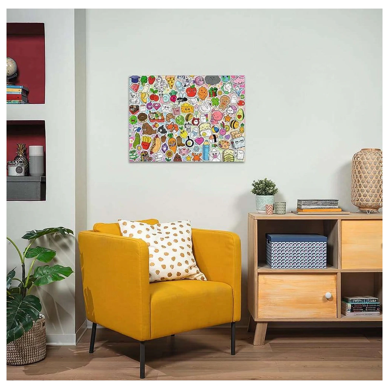 Kawaii Puzzle Jigsaw Słodki Kawaii Chaos (500 Elementów) zdjęcie produktu