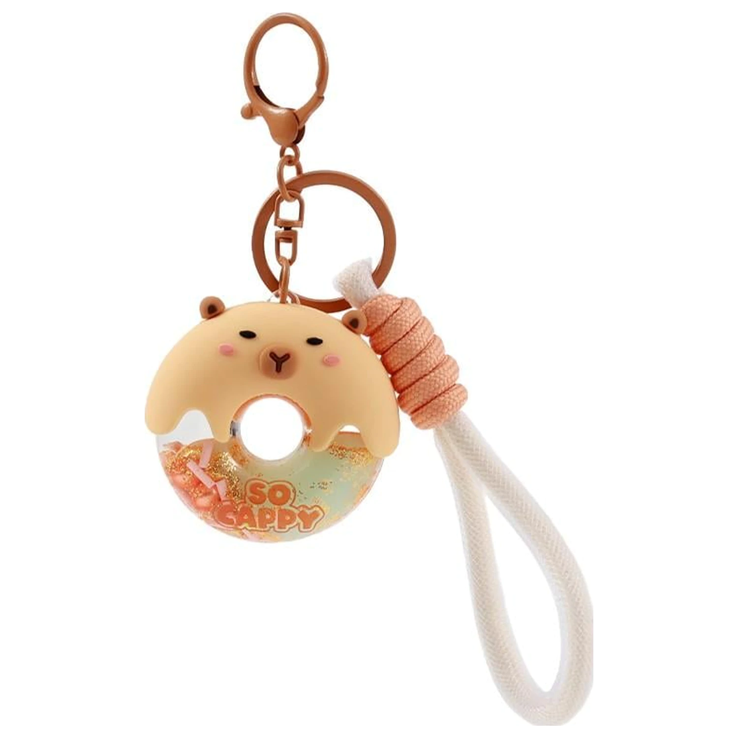KAWAII Donut Kapibara Brelok zdjęcie produktu