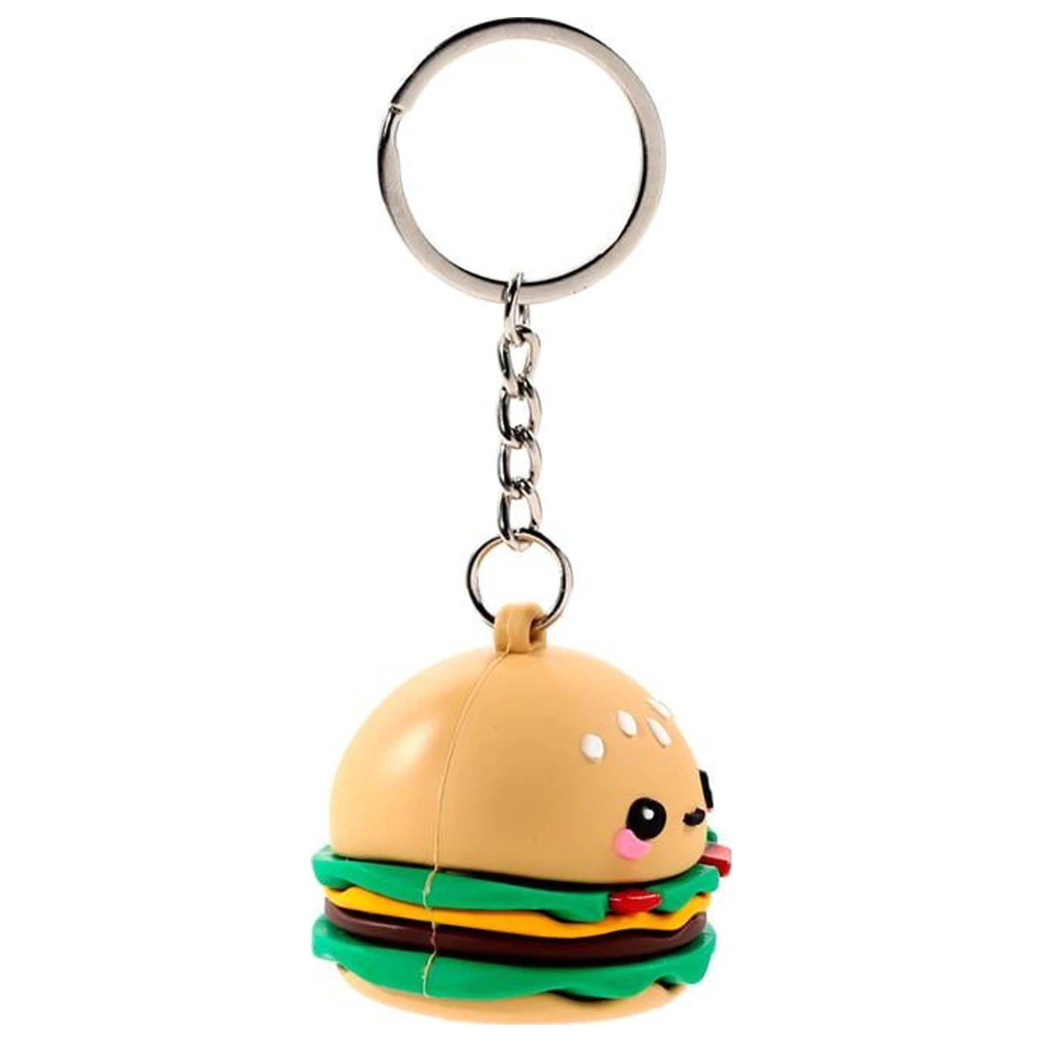 KAWAII Hammy the Burger Brelok do kluczy 3D PVC zdjęcie produktu