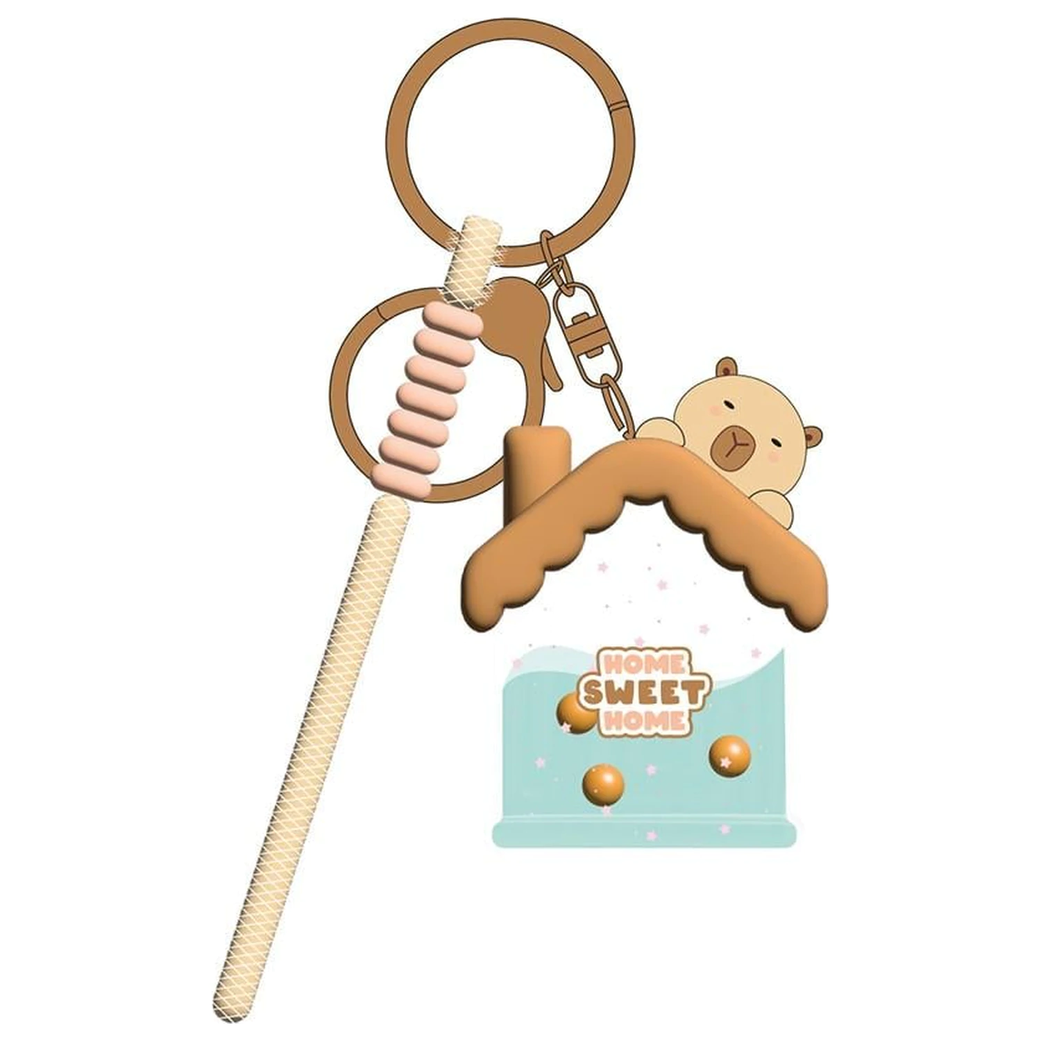 KAWAII House Kapibara Brelok zdjęcie produktu