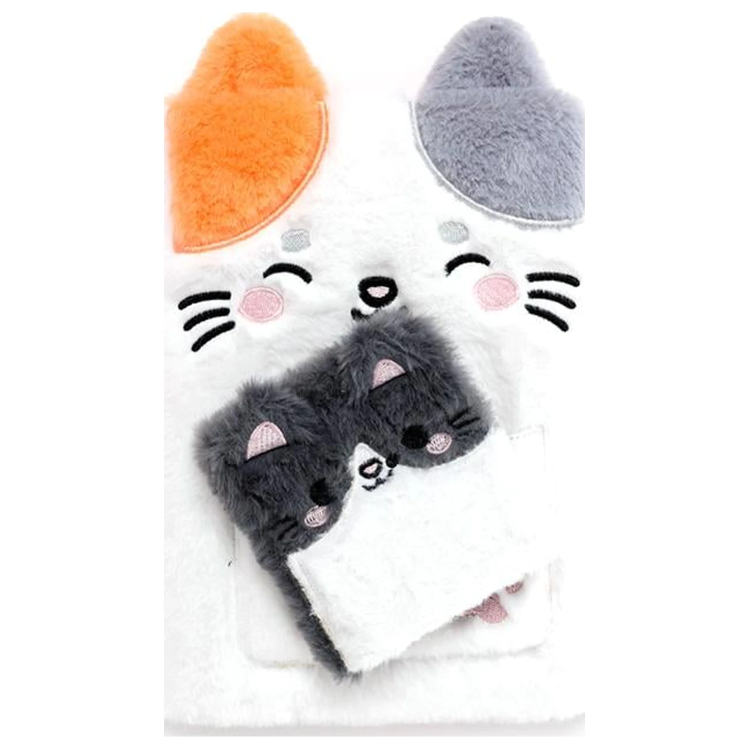 KAWAII Lola the Cat Premium Puszysty Notatnik + 1 Mini zdjęcie produktu