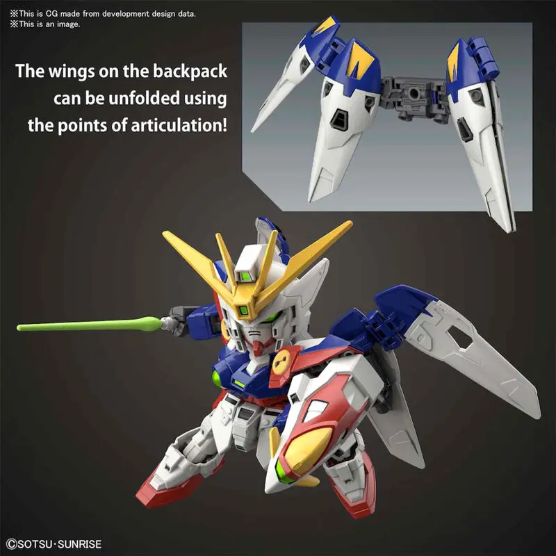 Model do składania Mobile Suit Gundam Wing Wing Gundam Zero figure zdjęcie produktu