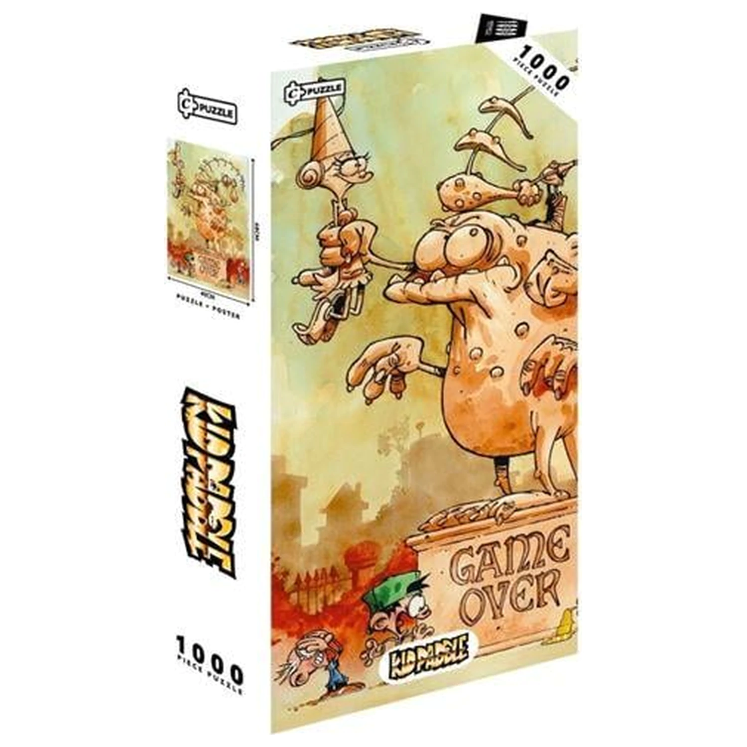 KID Paddle plakat + puzzle 1000 szt. zdjęcie produktu