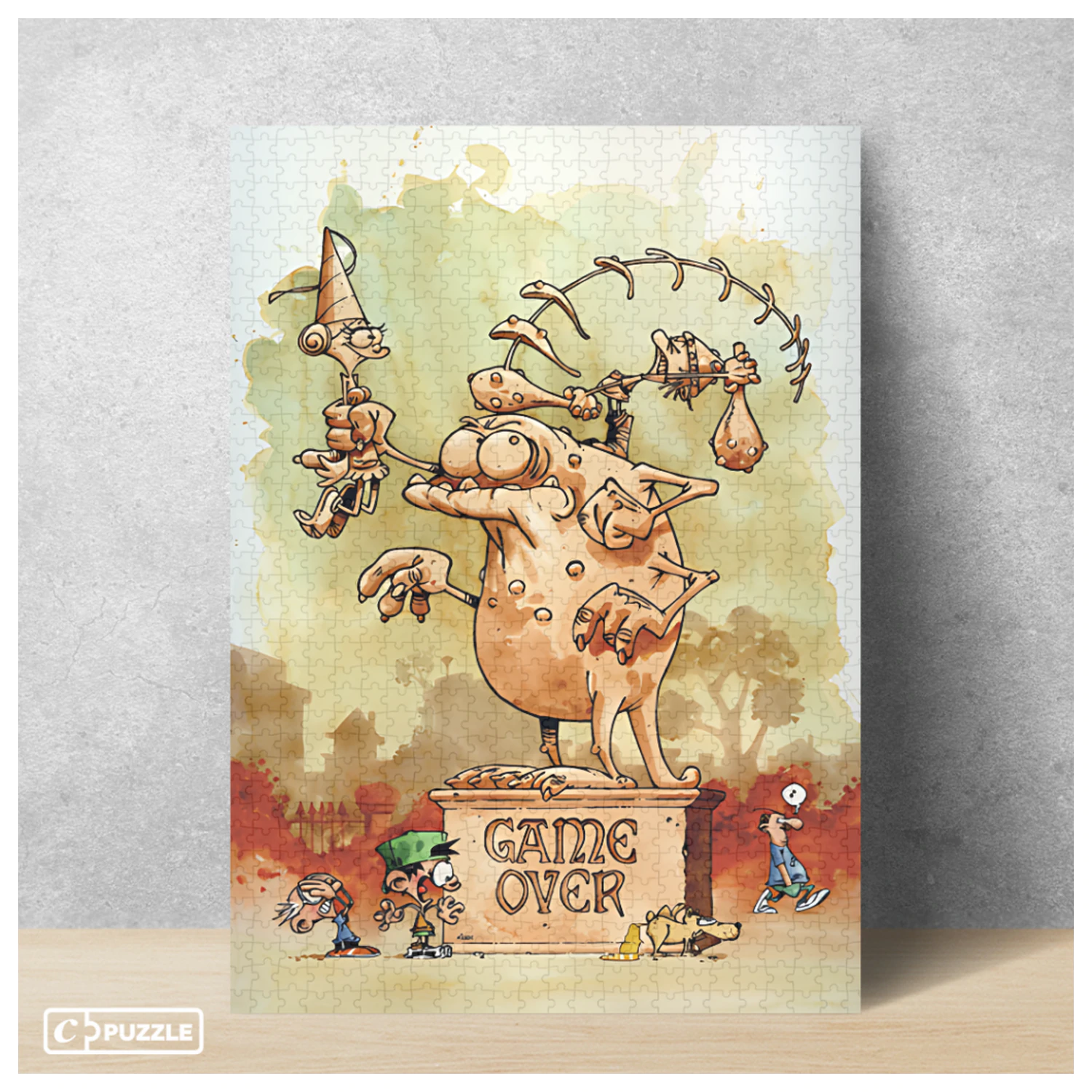 KID Paddle plakat + puzzle 1000 szt. zdjęcie produktu