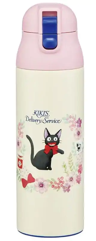 Kiki delivery's service Butelka na wodę One Push Jiji Guirlande de fleurs 500 ml zdjęcie produktu