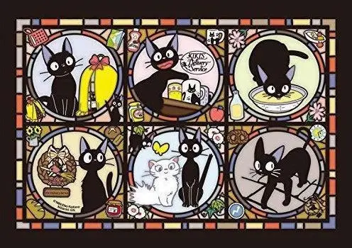 Kiki's Delivery Service Art Crystal Puzzle Jigsaw Jiji's everyday - puzzle kryształowe zdjęcie produktu