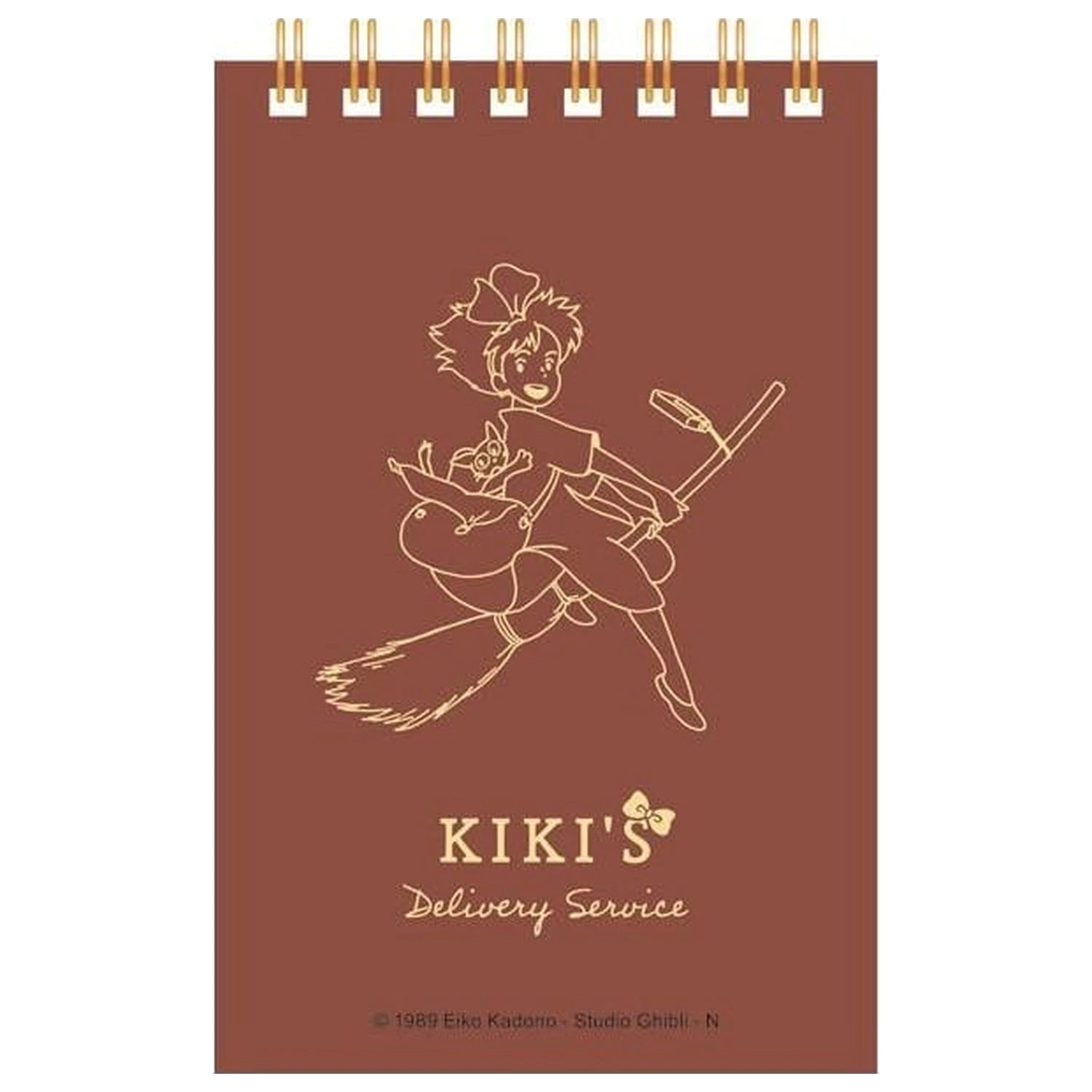 Kiki's Delivery Service Kiki na miotle notatnik spiralny zdjęcie produktu