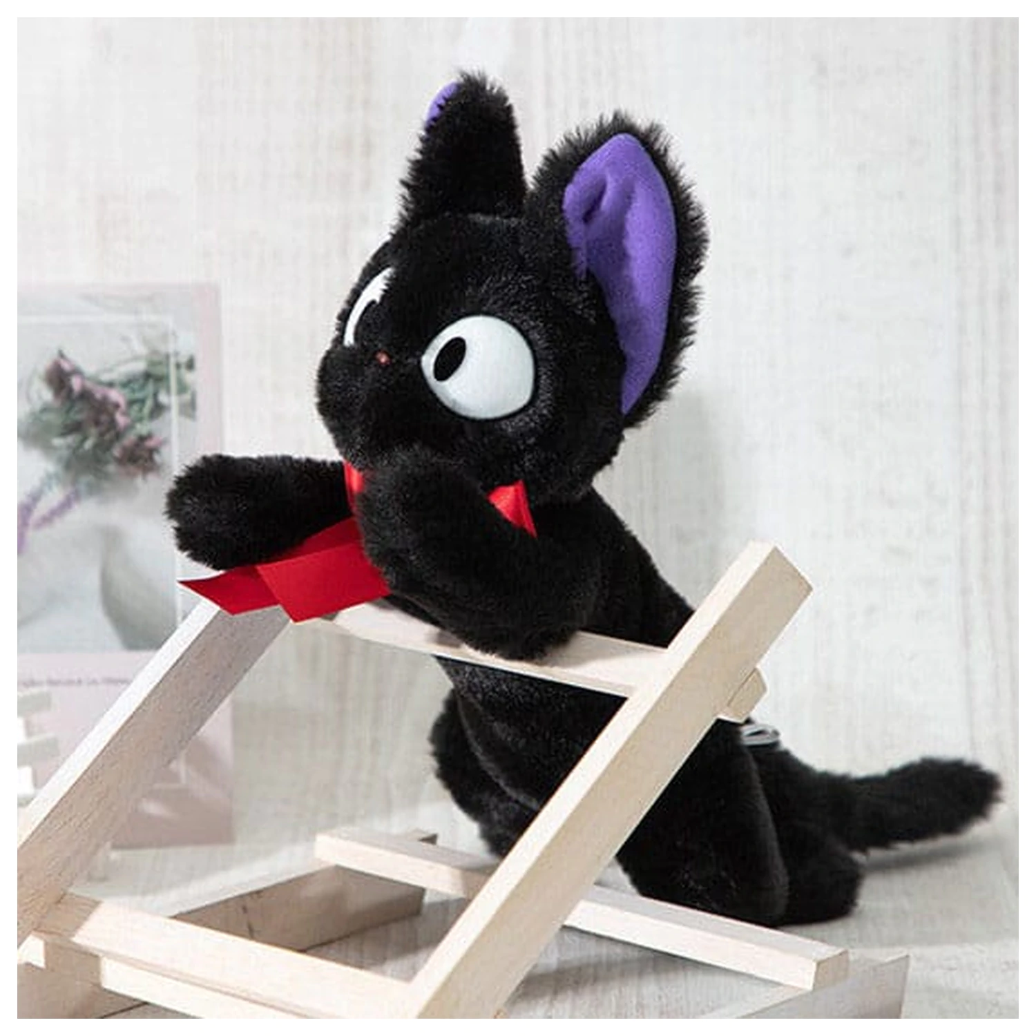 Kiki´s Delivery Service Nakayoshi Pluszowa Figurka Jiji Leżąca zdjęcie produktu