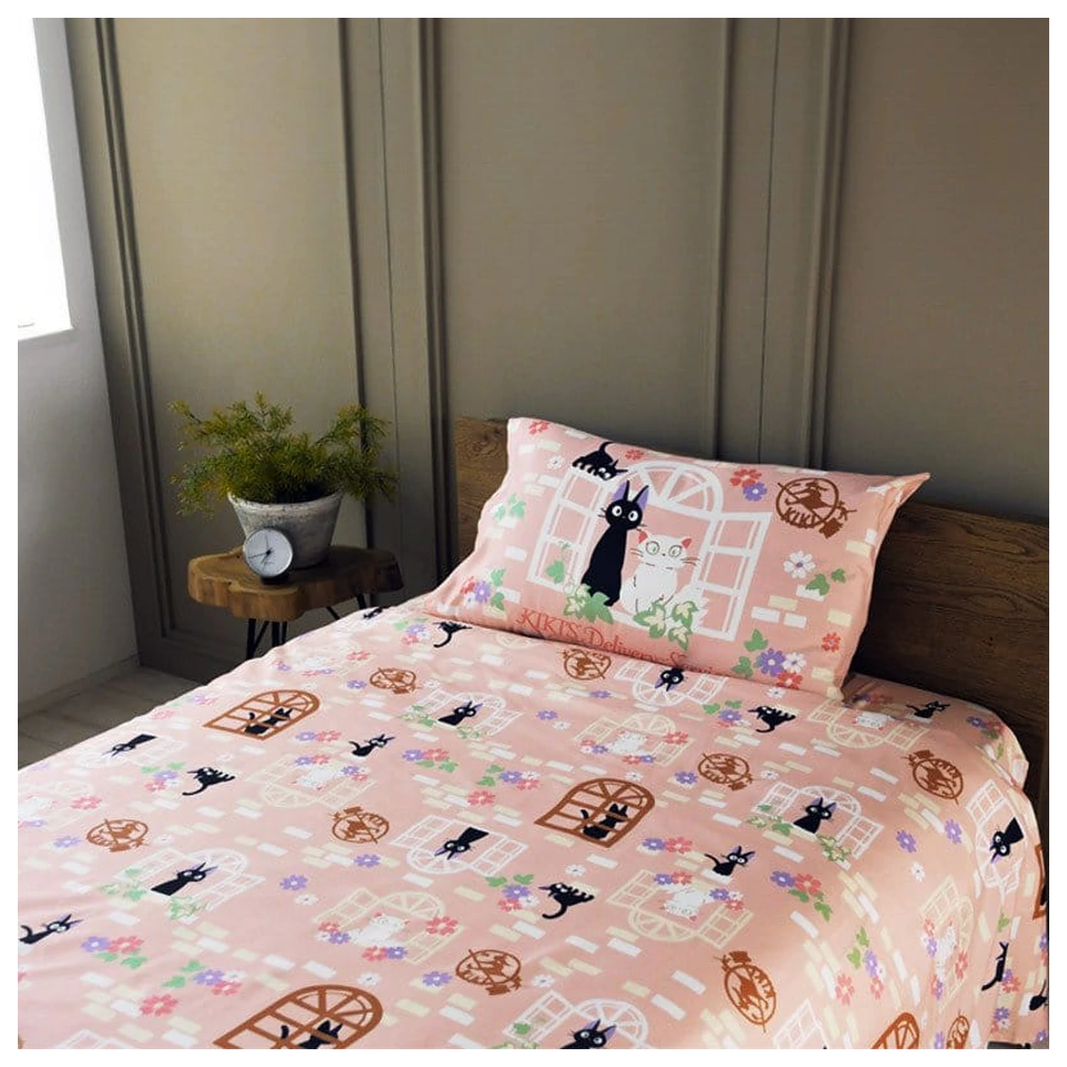 Kiki's Delivery Service Natsu Komplet Pościeli Sweet Pink Jiji zdjęcie produktu