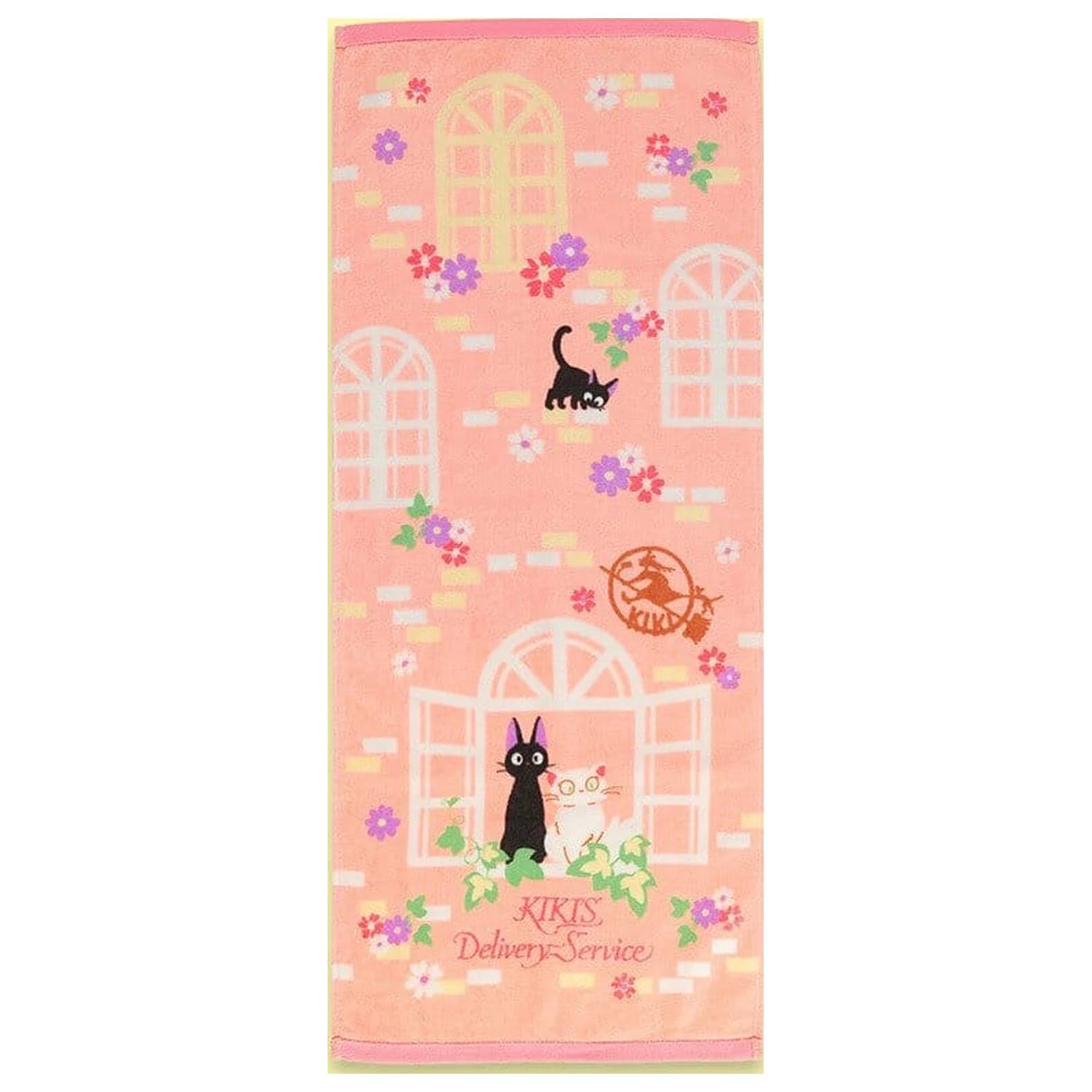 Kiki's Delivery Service Natsu Ręcznik Sweet Pink Jiji 34 x 80 cm zdjęcie produktu