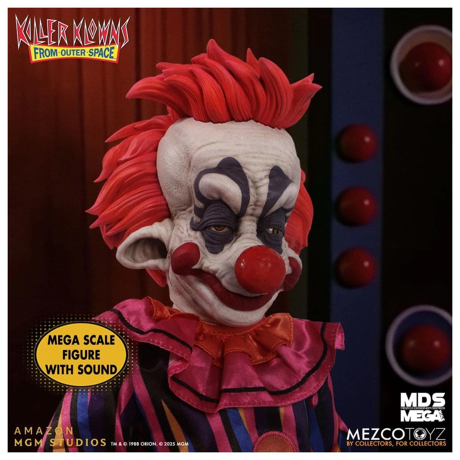 Killer Klowns from Outer Space MDS Mega Scale Lalka Rudy 38 cm zdjęcie produktu