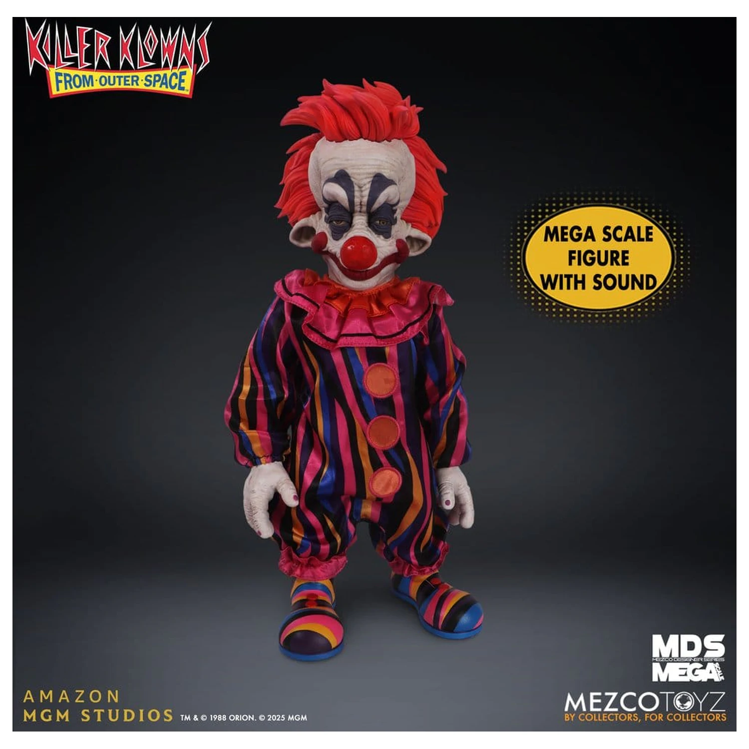 Killer Klowns from Outer Space MDS Mega Scale Lalka Rudy 38 cm zdjęcie produktu