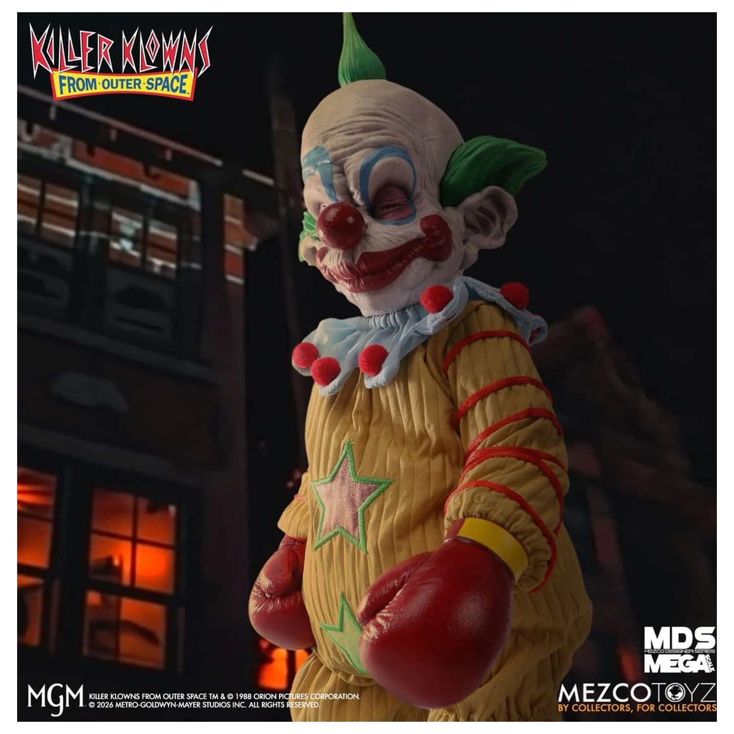 Killer Klowns From Outer Space MDS Mega Scale pluszowa Lalka Shorty 38 cm zdjęcie produktu