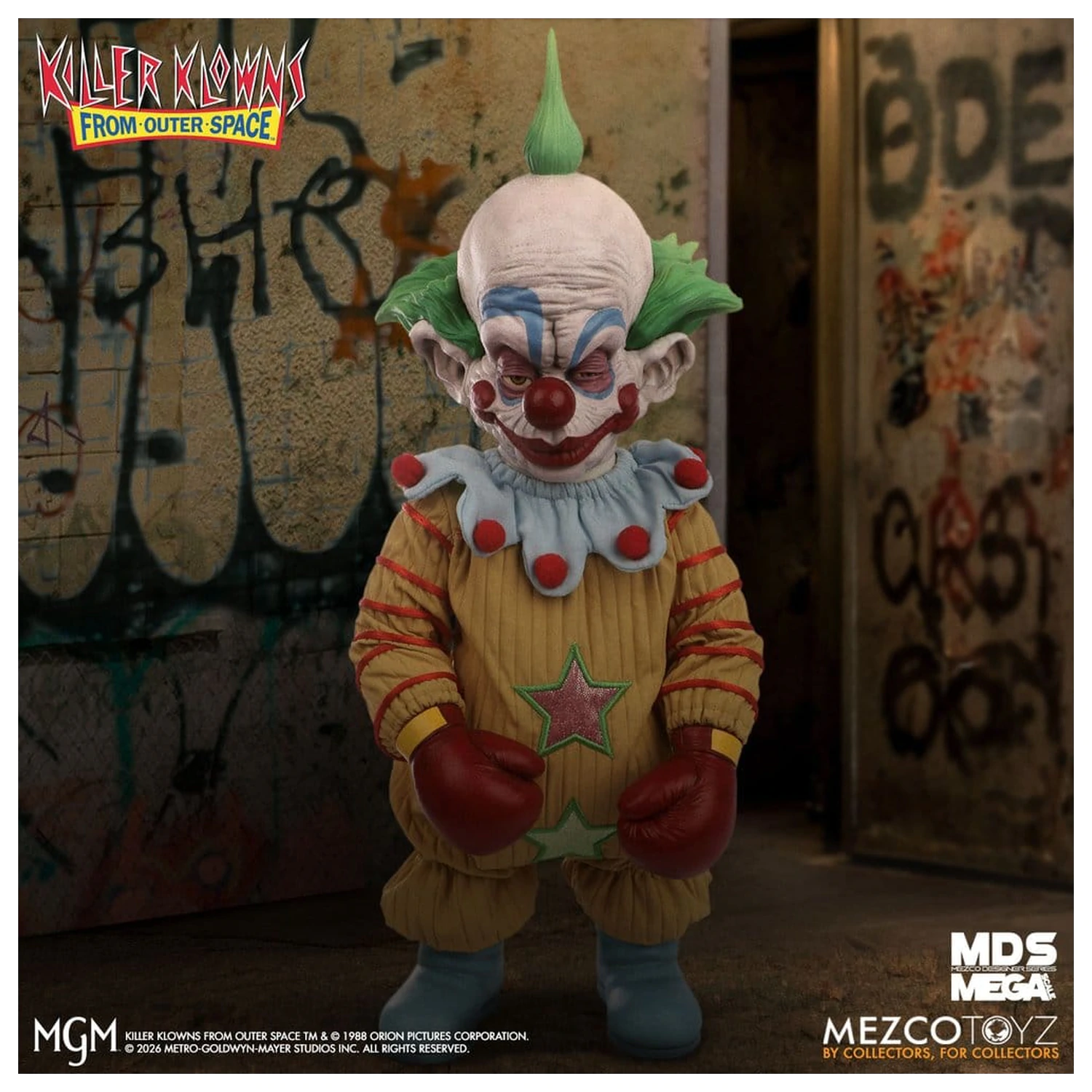 Killer Klowns From Outer Space MDS Mega Scale pluszowa Lalka Shorty 38 cm zdjęcie produktu