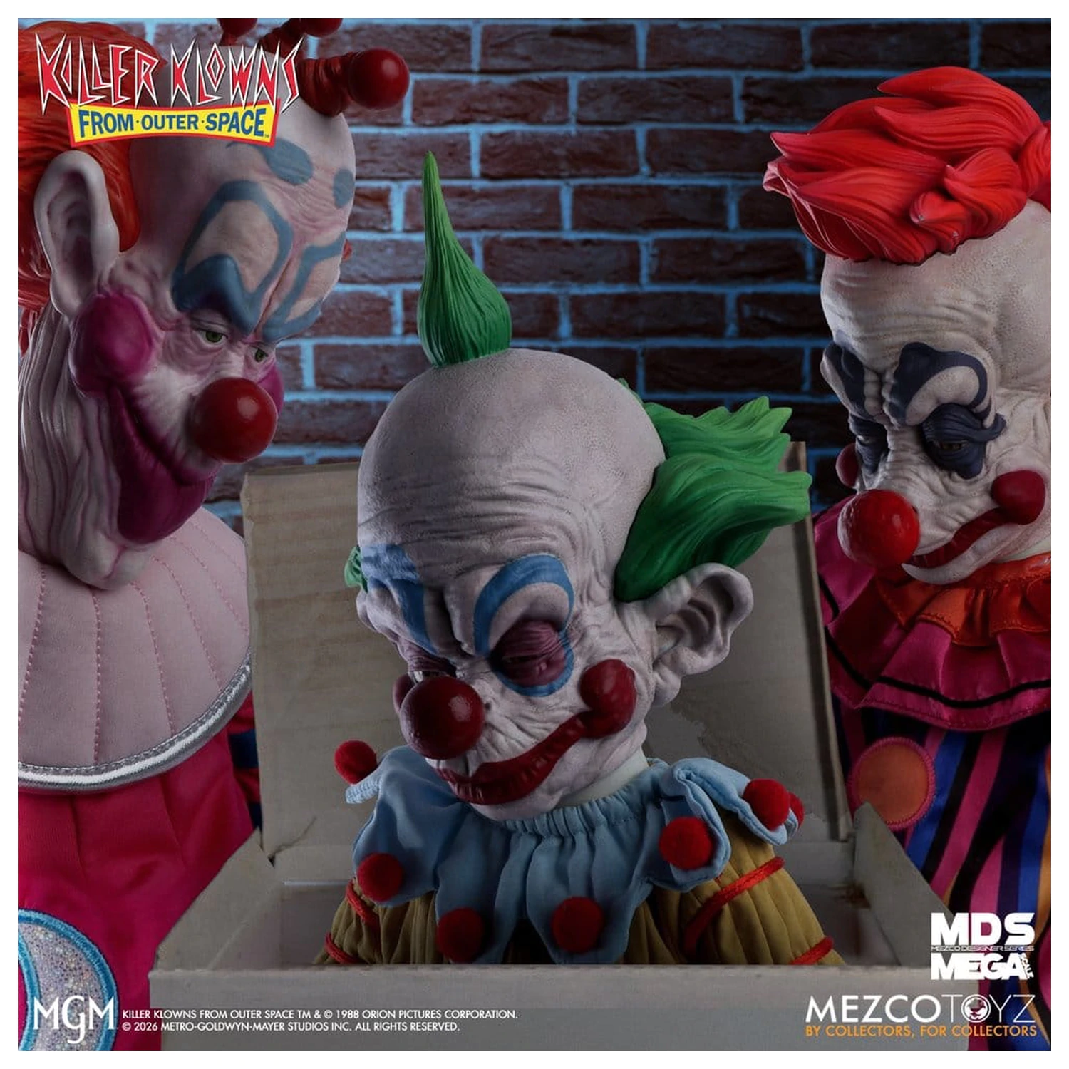 Killer Klowns From Outer Space MDS Mega Scale pluszowa Lalka Shorty 38 cm zdjęcie produktu