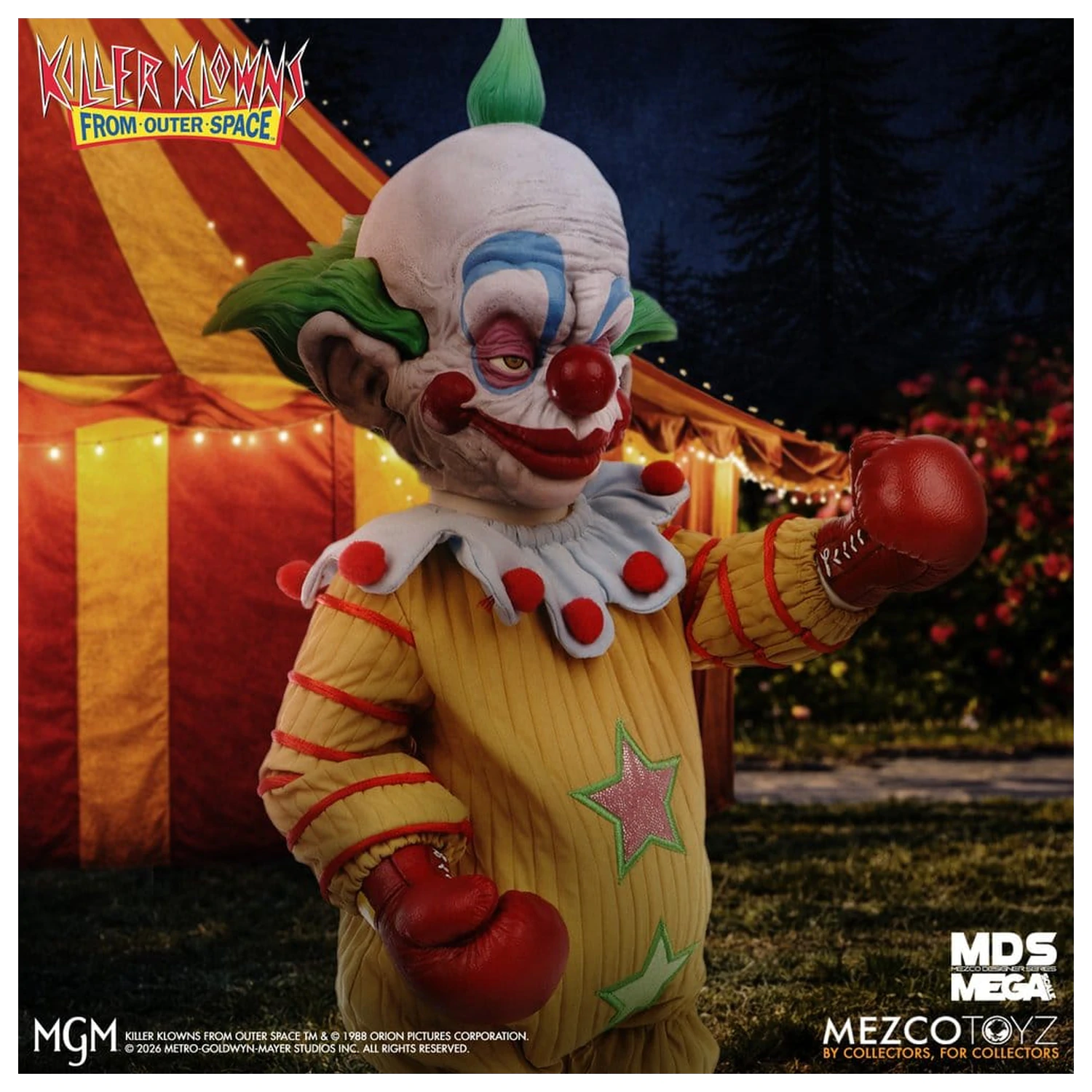 Killer Klowns From Outer Space MDS Mega Scale pluszowa Lalka Shorty 38 cm zdjęcie produktu