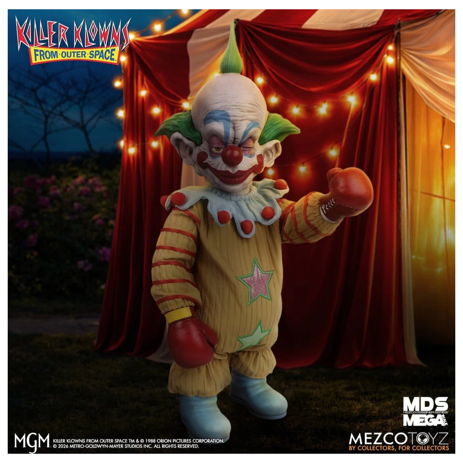 Killer Klowns From Outer Space MDS Mega Scale pluszowa Lalka Shorty 38 cm zdjęcie produktu