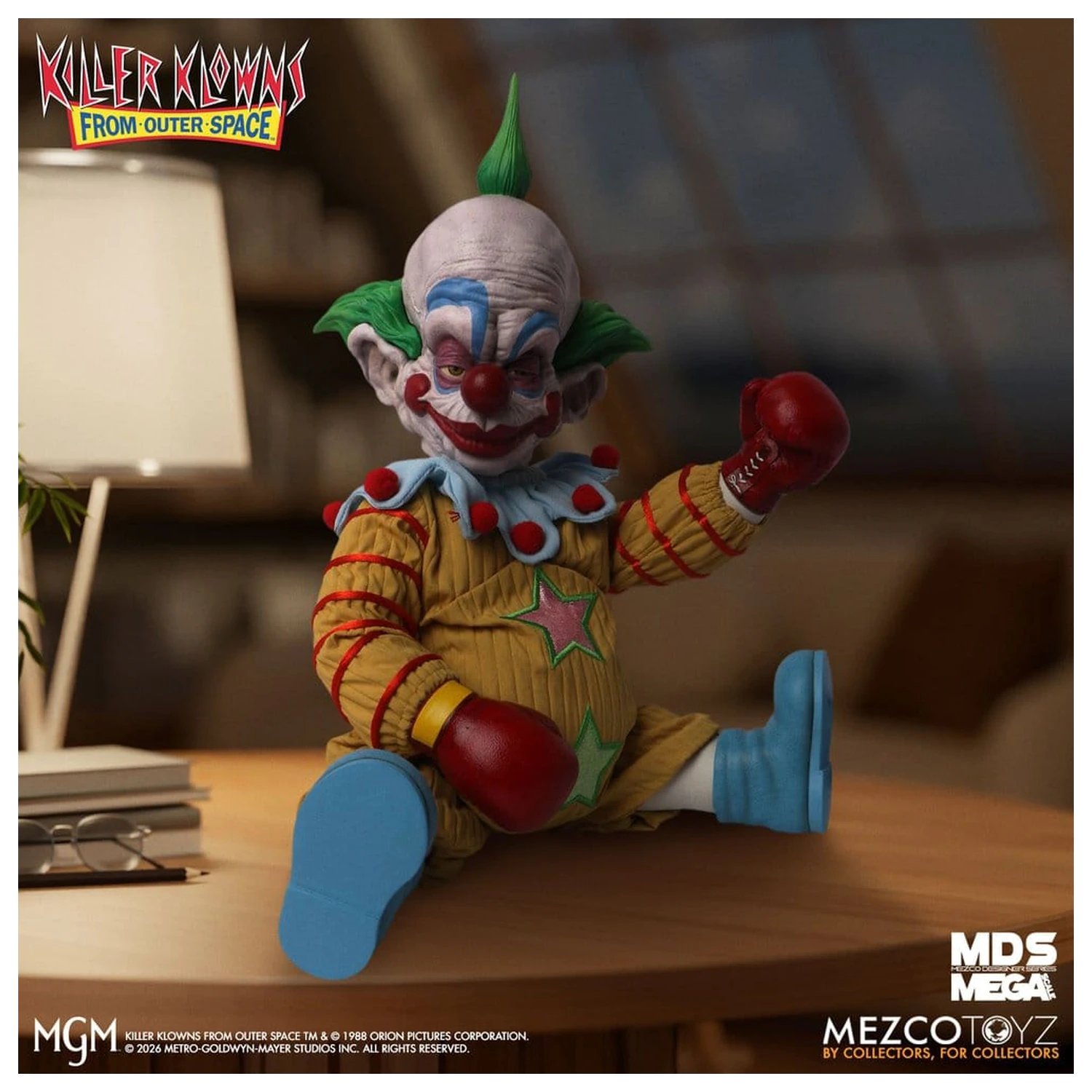 Killer Klowns From Outer Space MDS Mega Scale pluszowa Lalka Shorty 38 cm zdjęcie produktu