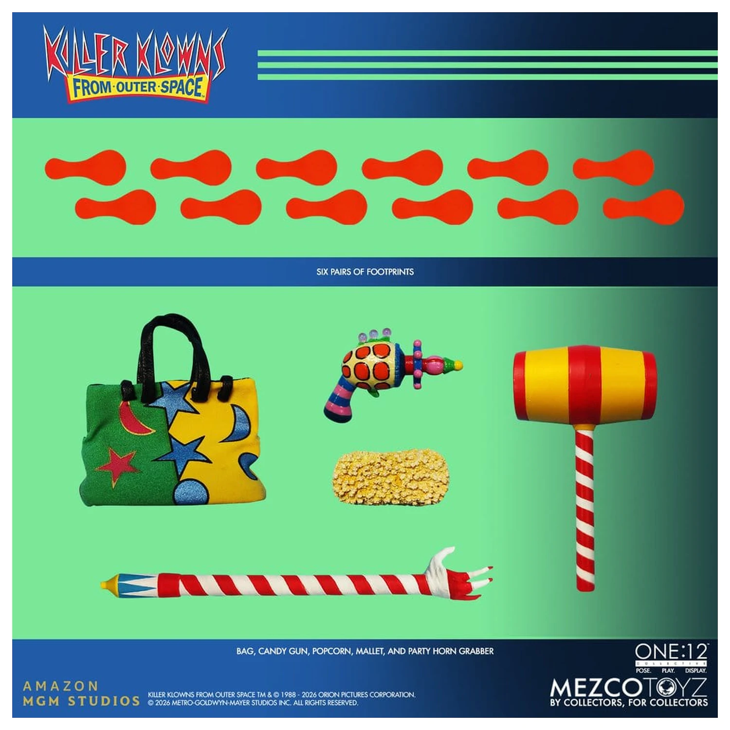 Killer Klowns From Outer Space One:12 Collective Figurka akcji 1/12 Jumbo 17 cm zdjęcie produktu