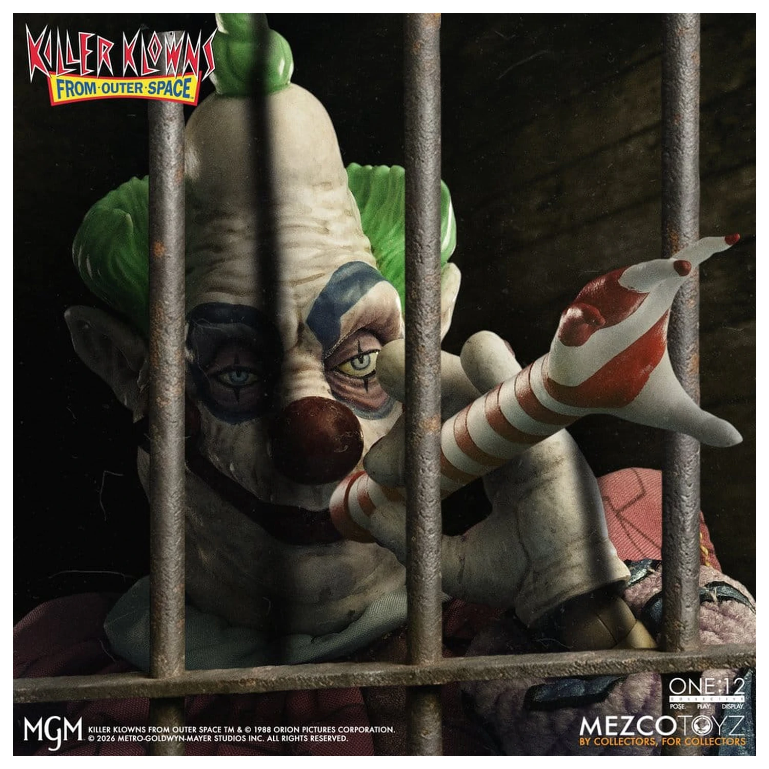 Killer Klowns From Outer Space One:12 Collective Figurka akcji 1/12 Jumbo 17 cm zdjęcie produktu