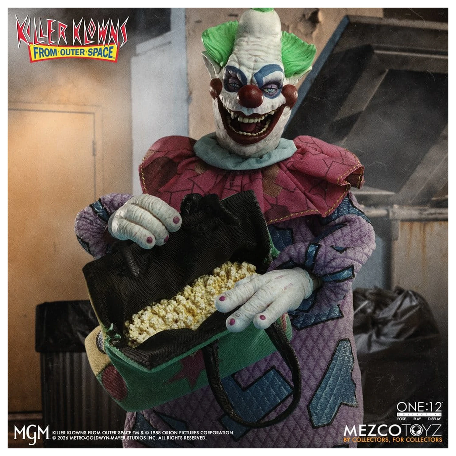 Killer Klowns From Outer Space One:12 Collective Figurka akcji 1/12 Jumbo 17 cm zdjęcie produktu