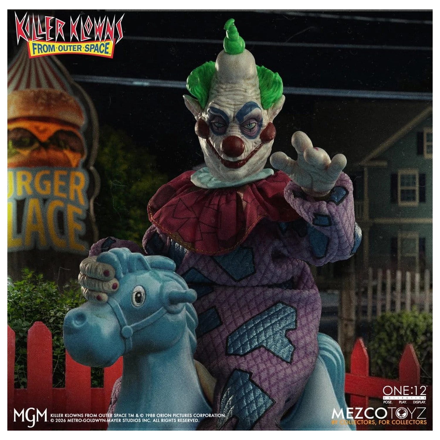 Killer Klowns From Outer Space One:12 Collective Figurka akcji 1/12 Jumbo 17 cm zdjęcie produktu