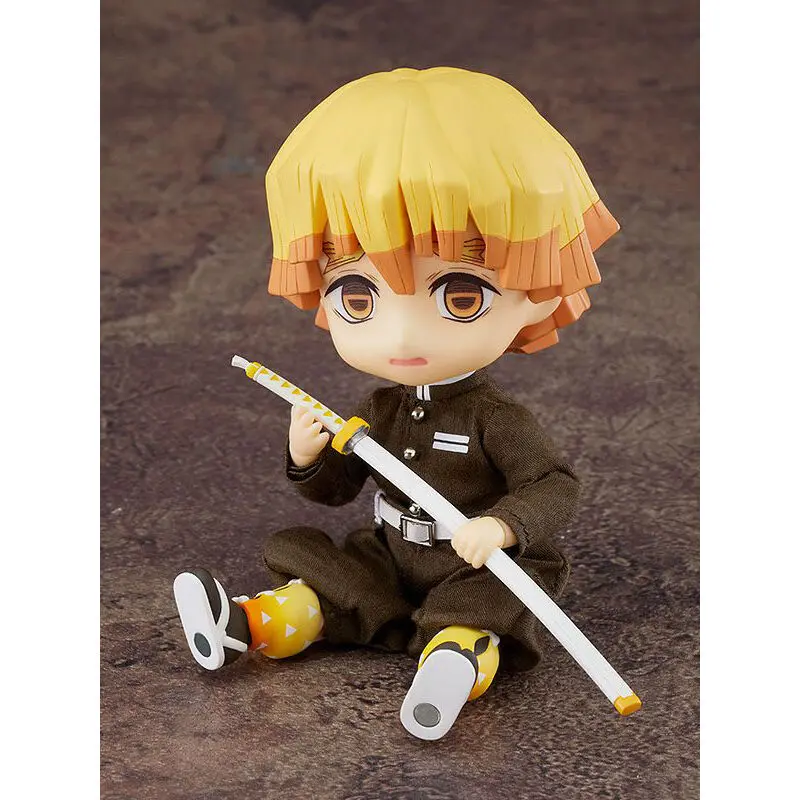 Demon Slayer: Kimetsu no Yaiba Ruchoma figurka Nendoroid Doll Zenitsu Agatsuma 14 cm zdjęcie produktu