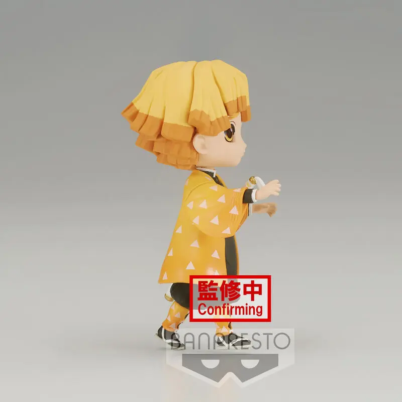 Demon Slayer Kimetsu No Yaiba Zenitsu Agatsuma Q posket petit figurka 7cm zdjęcie produktu