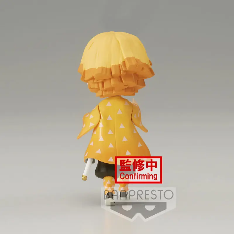 Demon Slayer Kimetsu No Yaiba Zenitsu Agatsuma Q posket petit figurka 7cm zdjęcie produktu