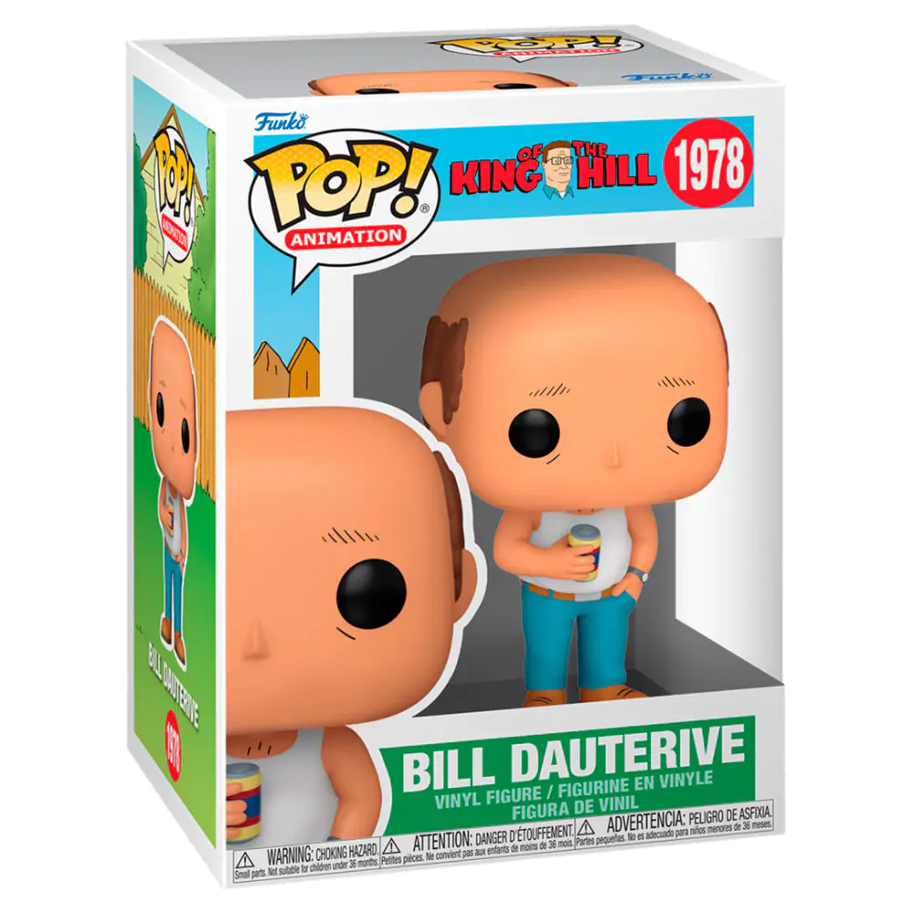 King of the Hill Funko POP! TV Figurka winylowa Bill Dauterive 9 cm zdjęcie produktu