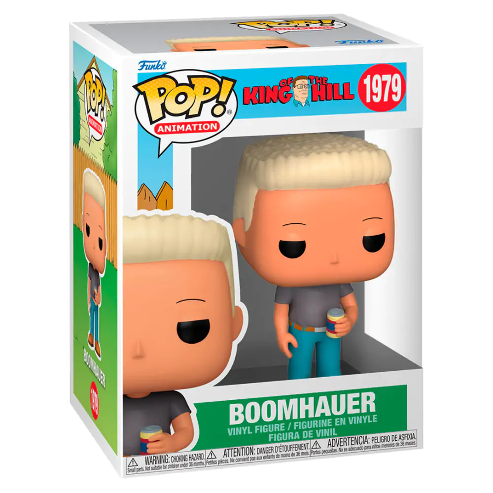 King of the Hill Funko POP! TV Figurka winylowa Boomhauer 9 cm zdjęcie produktu