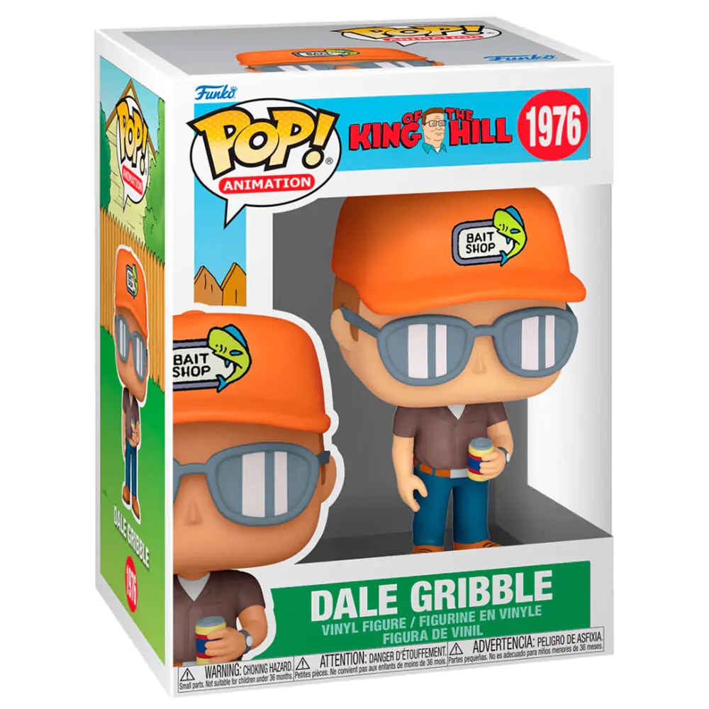 King of the Hill Funko POP! TV Figurka winylowa Dale Gribble 9 cm zdjęcie produktu