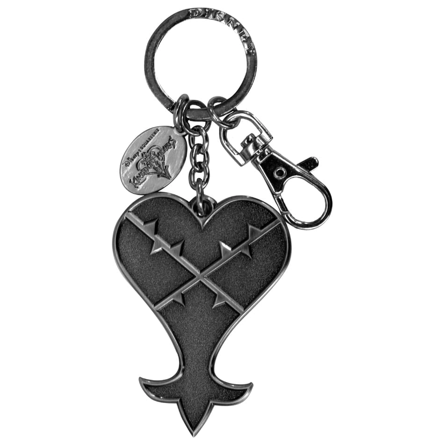 Kingdom Hearts Metalowy Breloczek Heartless Logo zdjęcie produktu