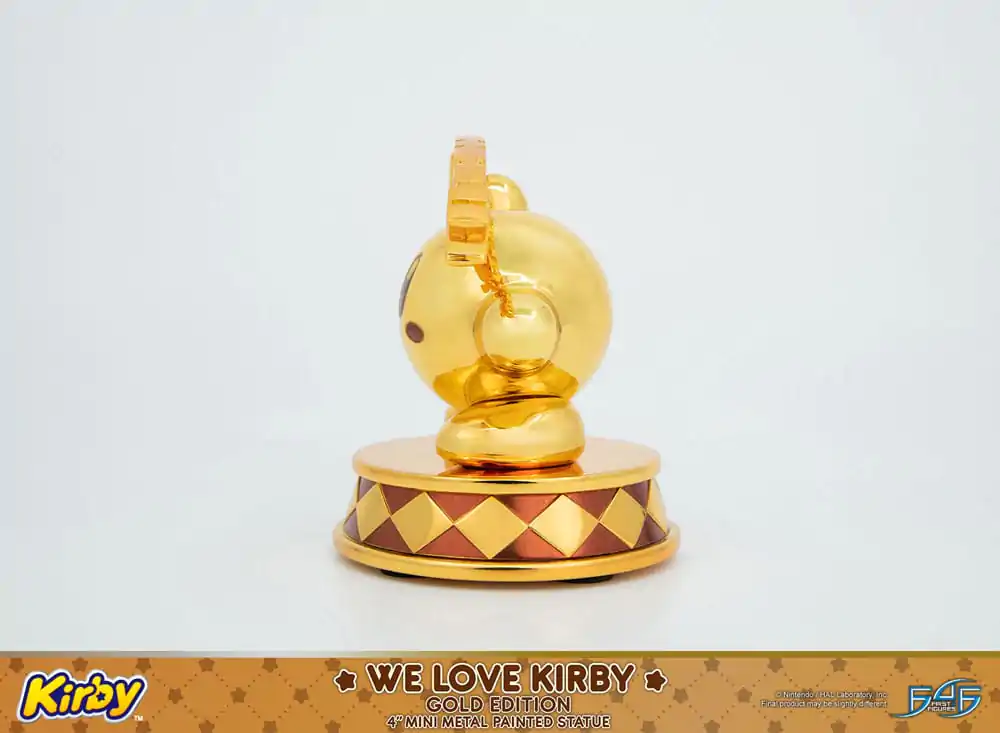 Kirby DieCast Statue We Love Kirby Gold Edition 10 cm Statuetka odlewana ciśnieniowo zdjęcie produktu