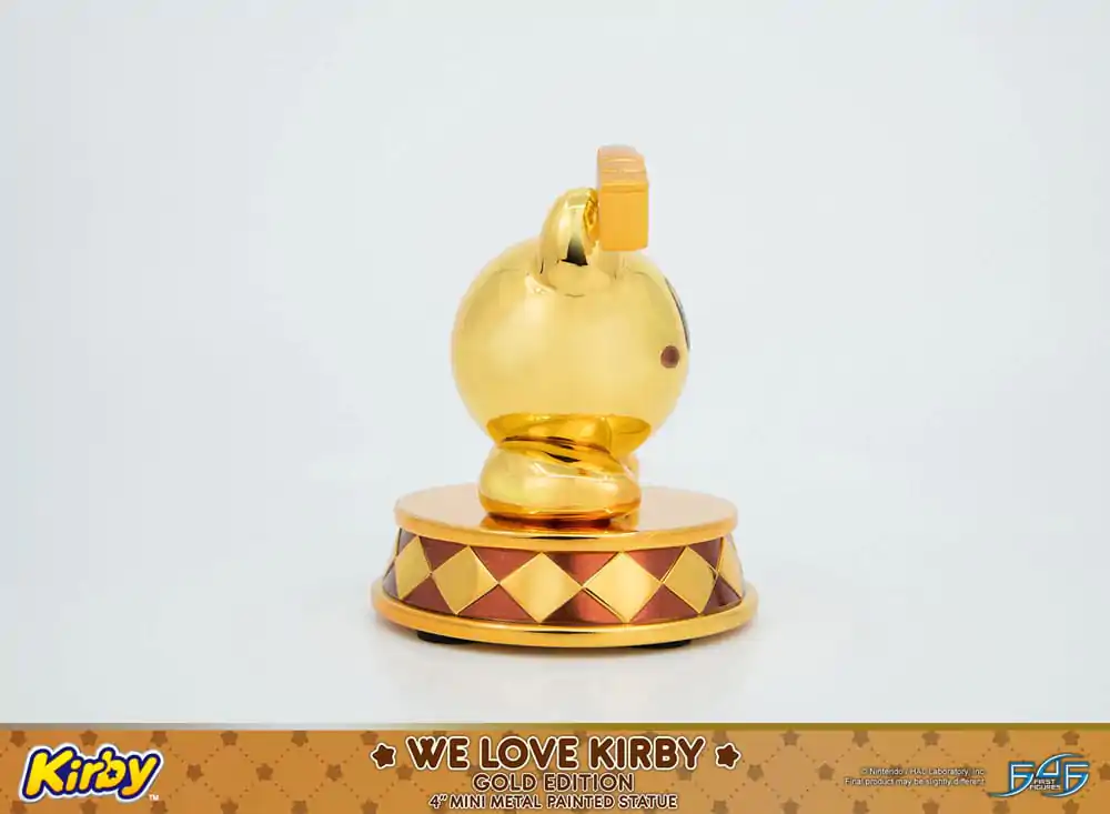 Kirby DieCast Statue We Love Kirby Gold Edition 10 cm Statuetka odlewana ciśnieniowo zdjęcie produktu