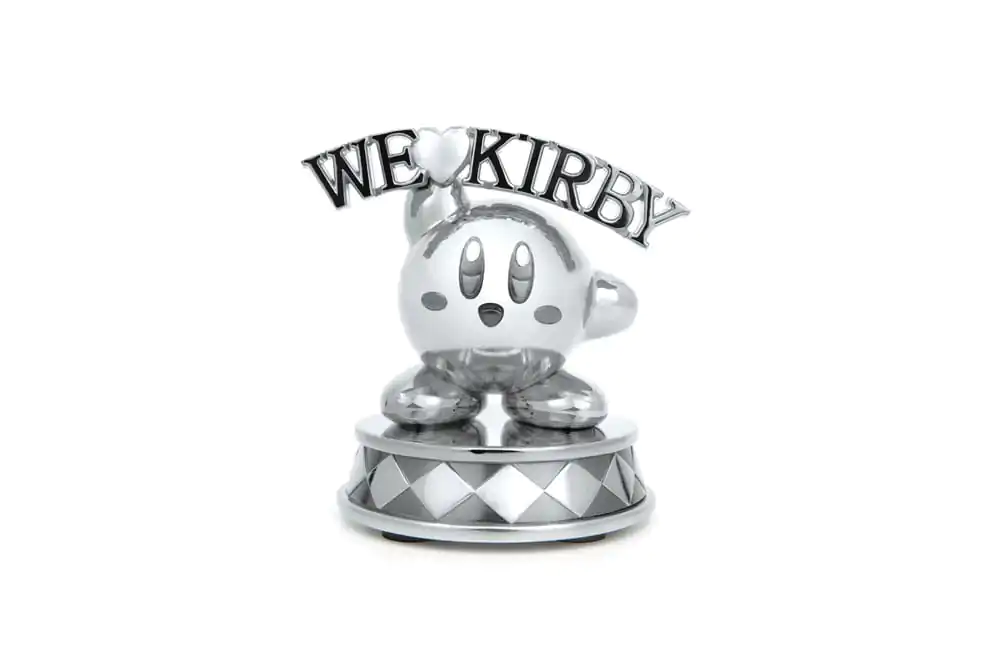 Kirby DieCast Statue We Love Kirby Silver Edition 10 cm Statuetka zdjęcie produktu