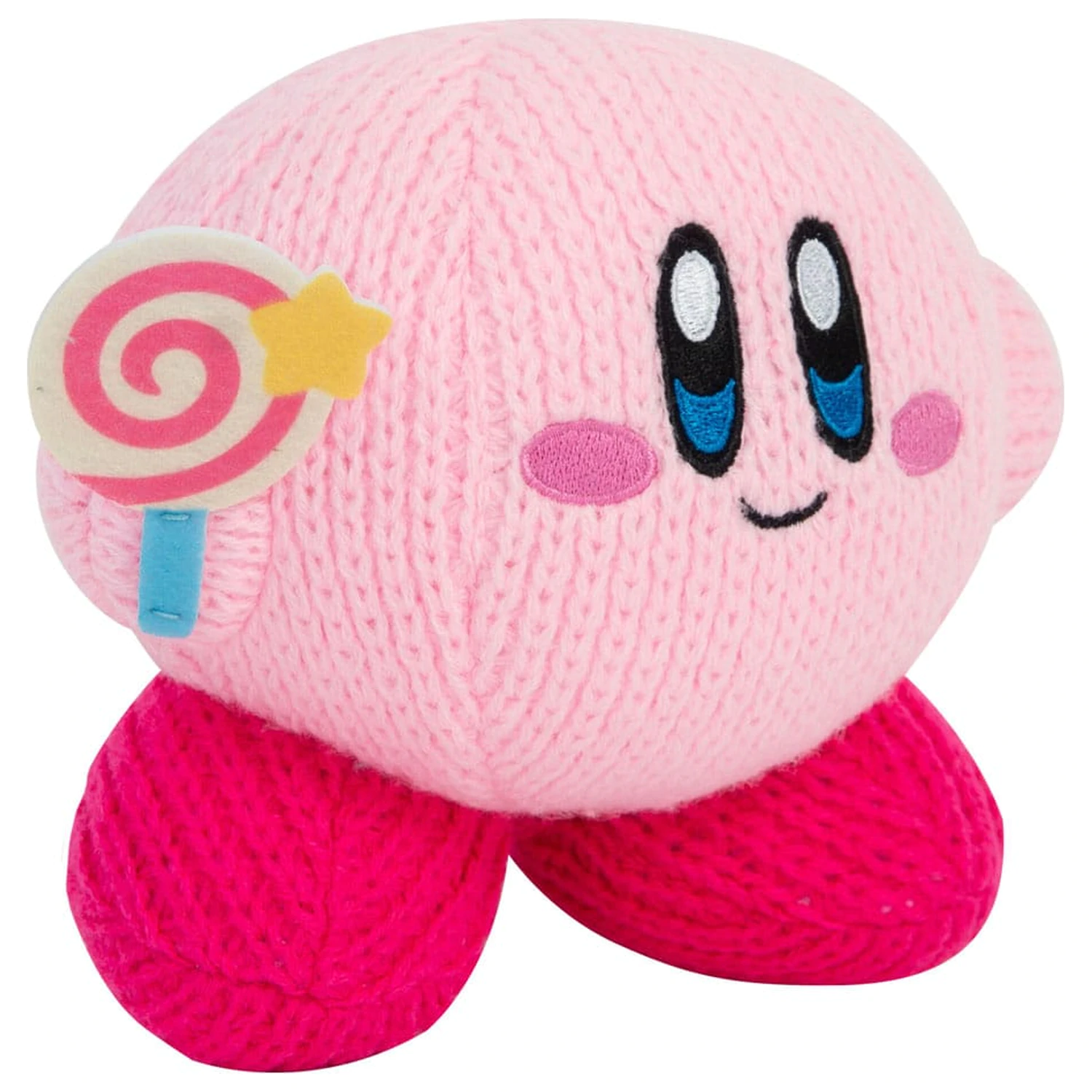 Kirby Nuiguru-Knit Plush Figure Kirby z magiczną różdżką Niezwyciężonej Cukierkowej Laski zdjęcie produktu