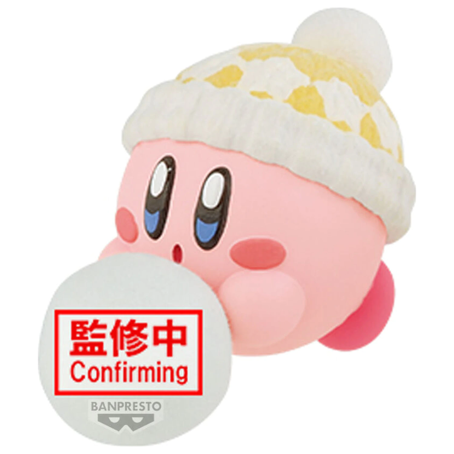 Figurka Kirby Play in the Snow Fluffy Puffy Mine Kirby 4cm zdjęcie produktu